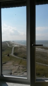 Zimmer mit Aussicht - im Westturm der Jugendherberge Wangerooge