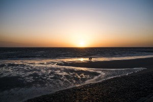 Sonnenuntergang Über der Nordsee